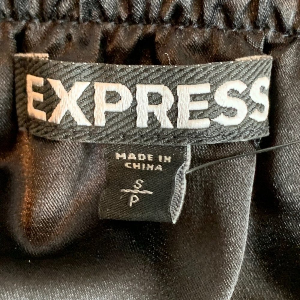 Express Strapless Ruffled Romper - Picture 5 of 5